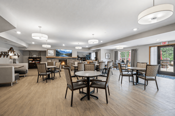 The estates at arbor oaks social lounge & community room